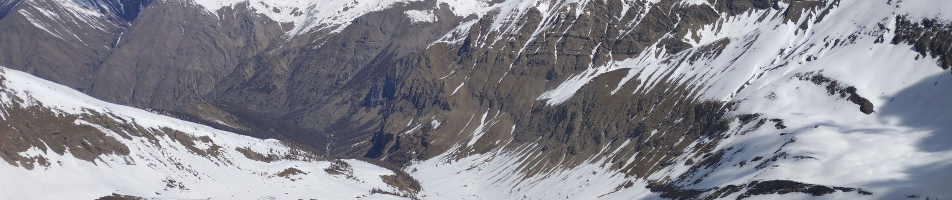 Percorso Sci alpinismo Crévoux - Grand Parpaillon  - Photo