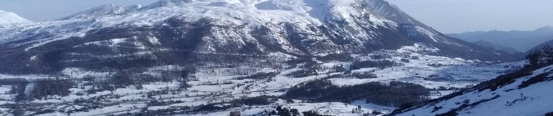 Randonnée Ski de randonnée Le Dévoluy - L'Aiglière et serre de cheval - Photo