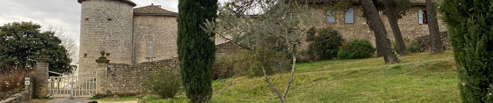 Tocht Stappen Rousson - Le plateau de Rousson - Photo