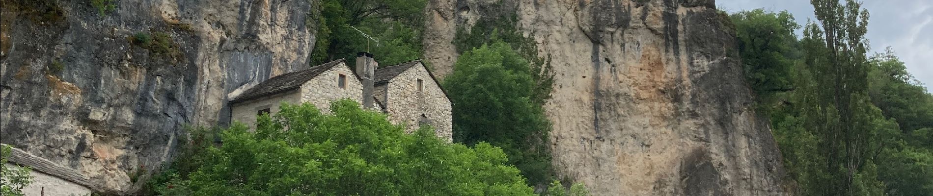 Randonnée Marche Gorges du Tarn Causses - Sainte enfiliez - Photo