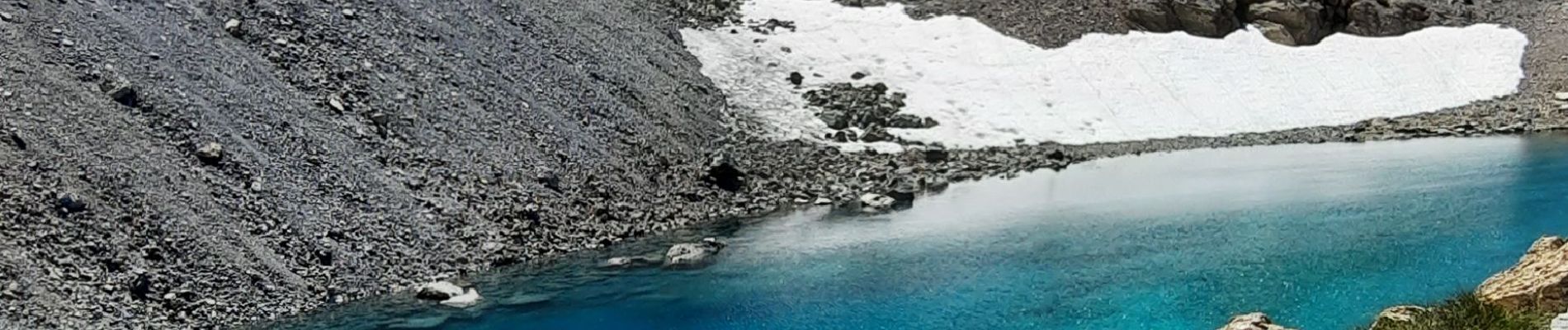 Trail Walking Saint-Paul-sur-Ubaye - lac des neuf couleurs - Photo