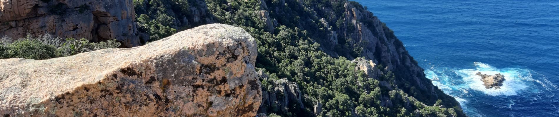 Excursión Senderismo Piana - Calanches de Piana châtaigneraie de Palani château de Piana chemin muletiers  - Photo