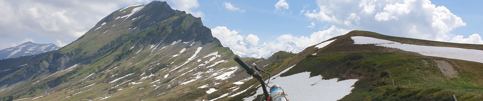 Trail Mountain bike Les Contamines-Montjoie - rando contamines - Photo