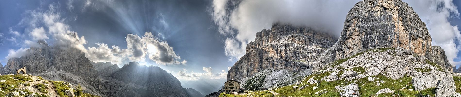 Percorso A piedi Tre Ville - Via ferrata alpinistica 