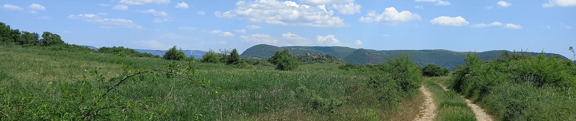 Punto de interés Saint-Georges-de-Luzençon - garder tout droit  balisé  - Photo