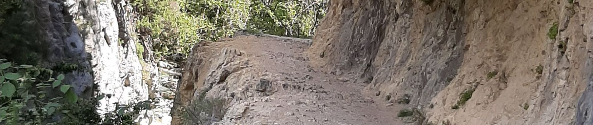 Tocht Stappen Estoublon - TREVANS,  Chateau de Trevans,  les Beluguettes. Cotes Chaudes , Belvédère des  Gorges  , Turquet ,o quet  - Photo