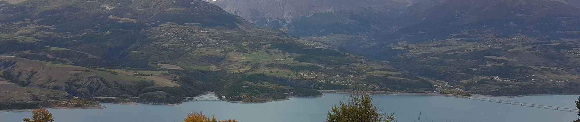 Excursión Bici de montaña Le Sauze-du-Lac - Savines - Pierre Arnoux - Pontis - Gineste - Photo