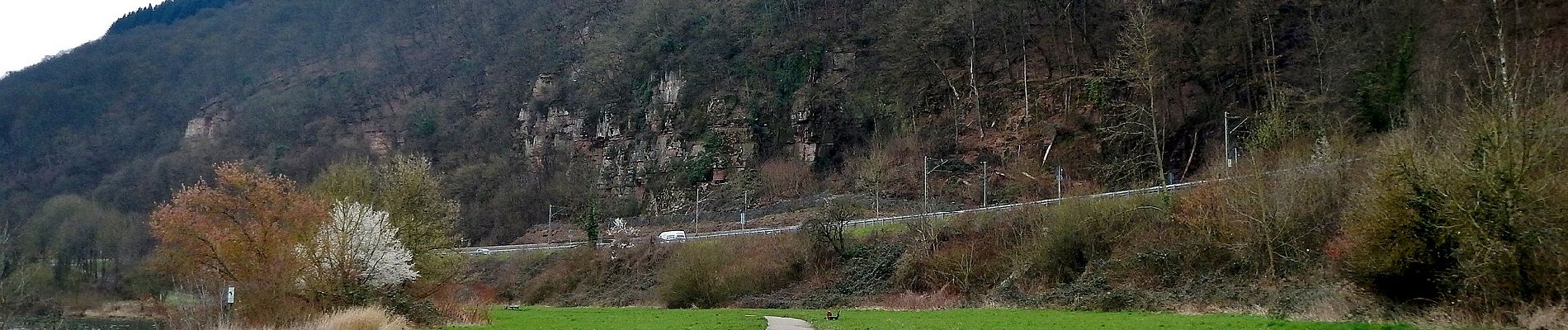 Randonnée A pied Neckarsteinach - Rundwanderweg Neckarsteinach 3: Dilsberg-Weg - Photo