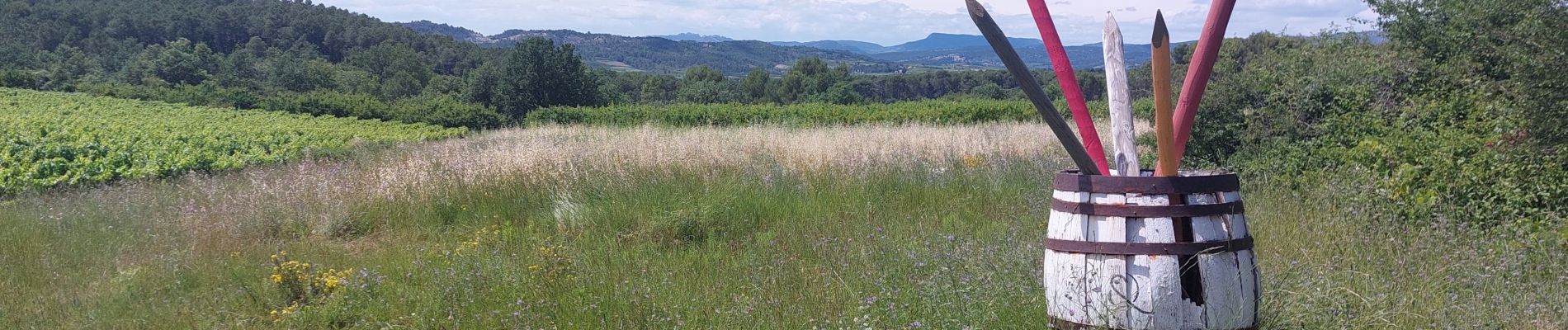 Tocht Stappen Mormoiron - Rand'Ocres et Salettes - Photo