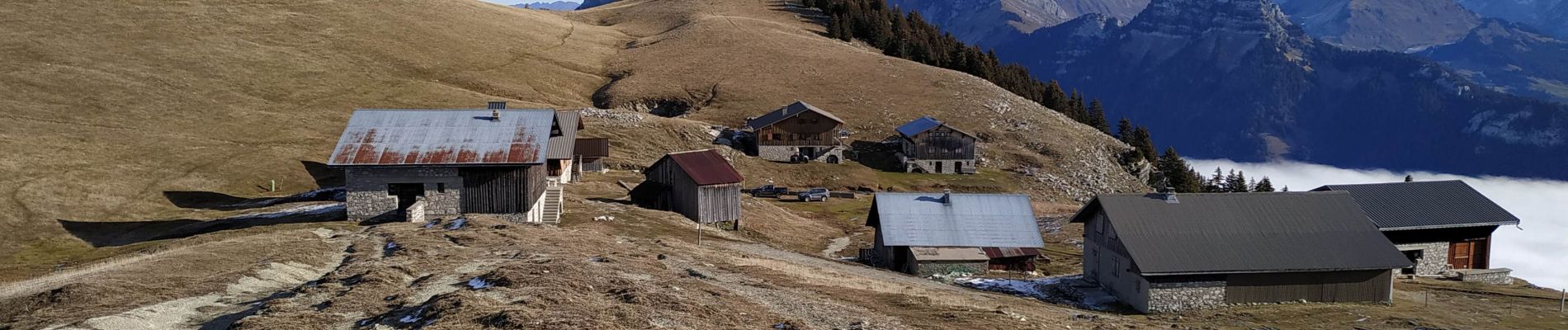 Percorso Sentiero Glières-Val-de-Borne - les glieres - Photo