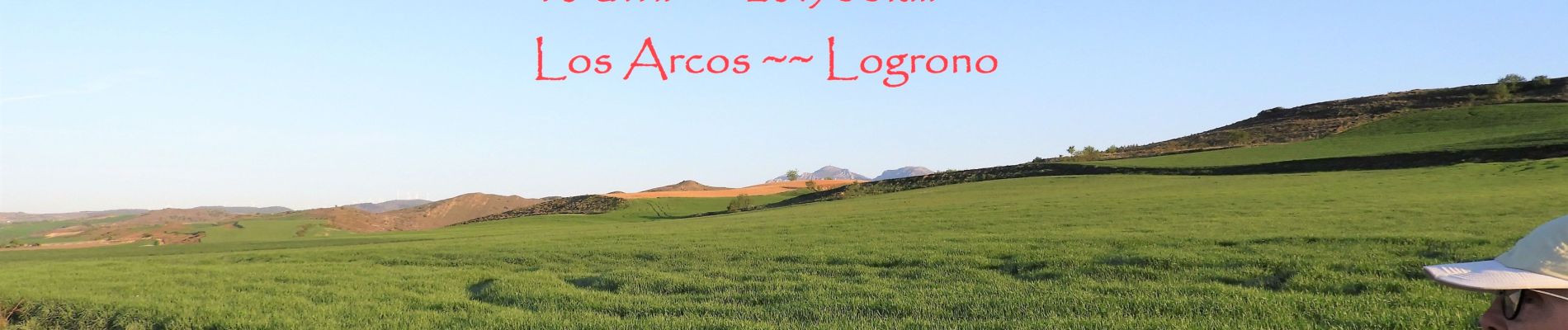 Percorso Marcia Los Arcos - 18.04.18 Los Arcos-- Logrono - Photo