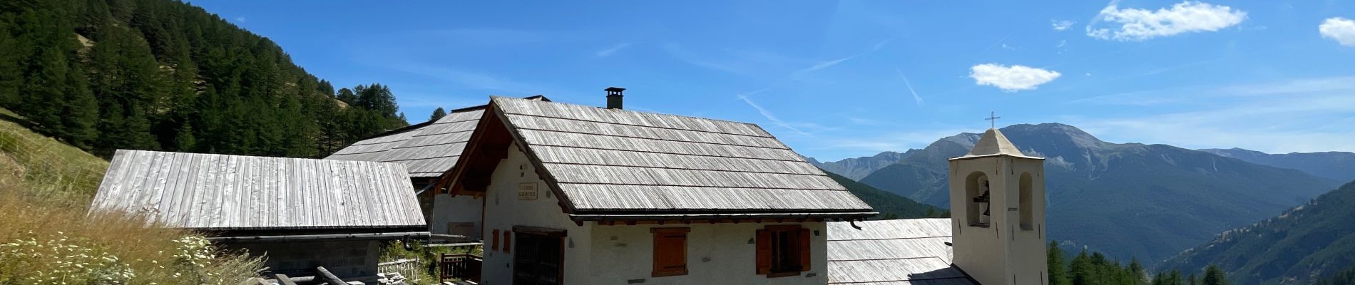 Tocht Stappen Abriès-Ristolas - Ballade Le Roux - Photo