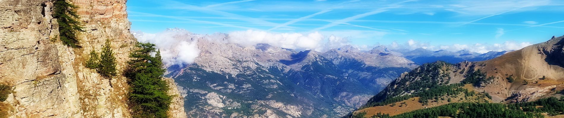 Tocht Stappen Saint-Martin-de-Queyrières - Tête du Puy (Argentière La Bessée) - Photo