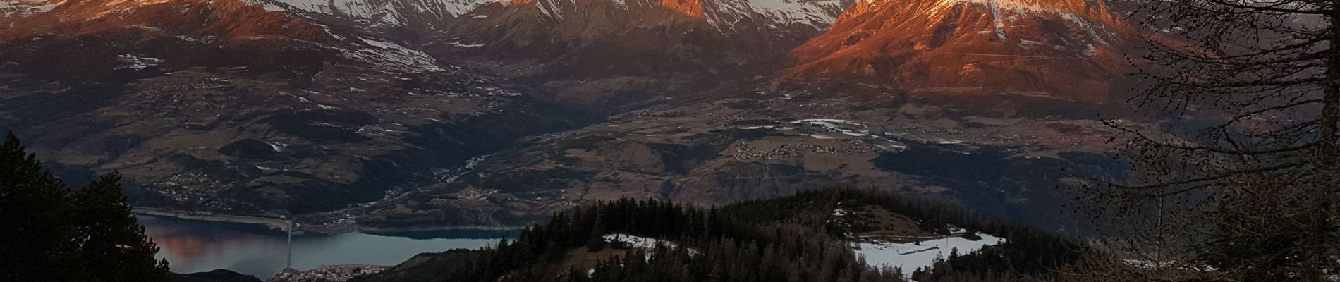 Tocht Sneeuwschoenen Crots - Cirque de Morgon, Pic Martin Jean - Photo