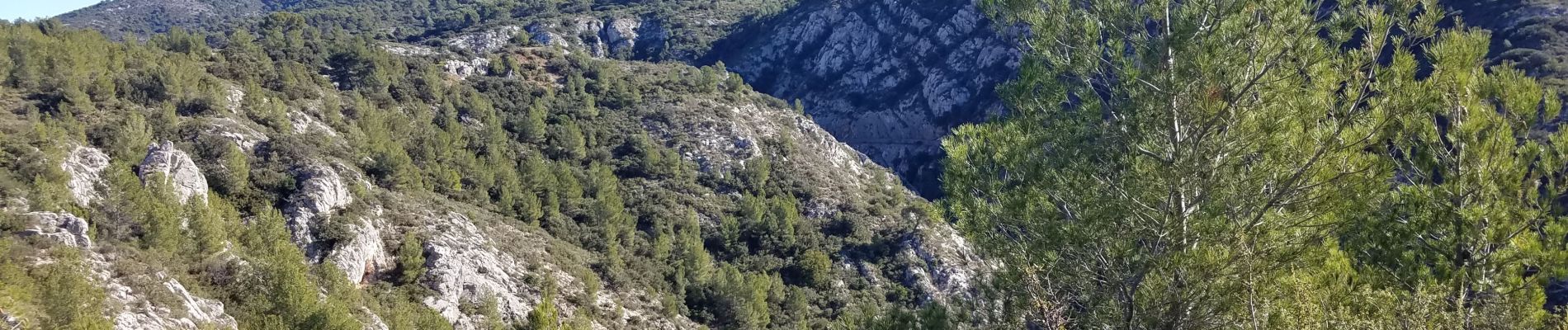 Tocht Stappen Saint-Marc-Jaumegarde - Barrages Zola-Bimont - Photo