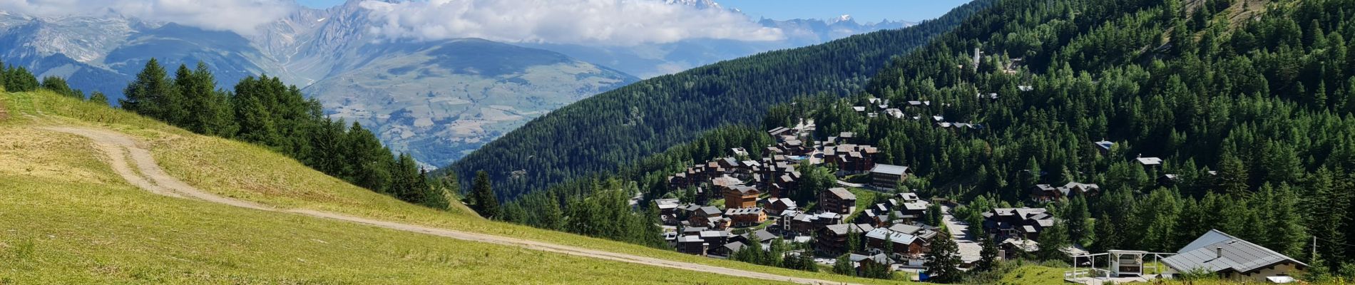 Excursión Senderismo La Plagne-Tarentaise - La Plagne Village Belle Plagne Bellecôte Plagne 1800 Plagne Centre  - Photo