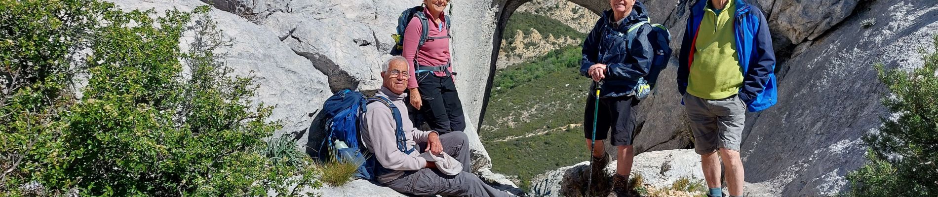 Tour Wandern Gémenos - PIC de Bertagne - Photo