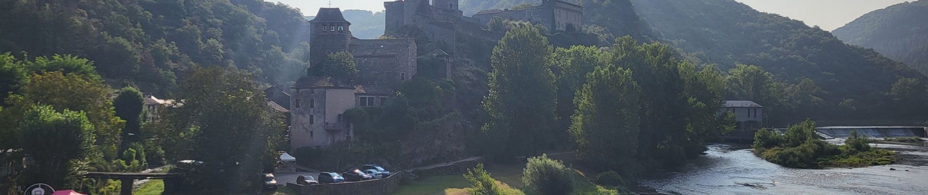 Tour Wandern Brousse-le-Château - Boucle au départ de Brousse-le-château - Photo