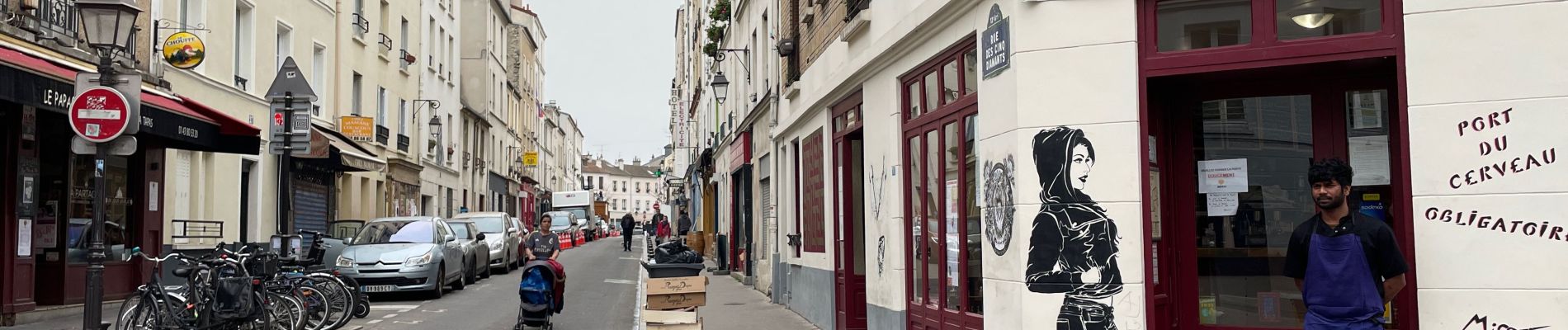 Point d'intérêt Paris - rue des 5 diamants - Photo