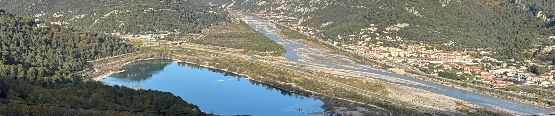 Tocht Stappen Le Broc - Le Broc (lac) ; le mouton d'Anou - Photo