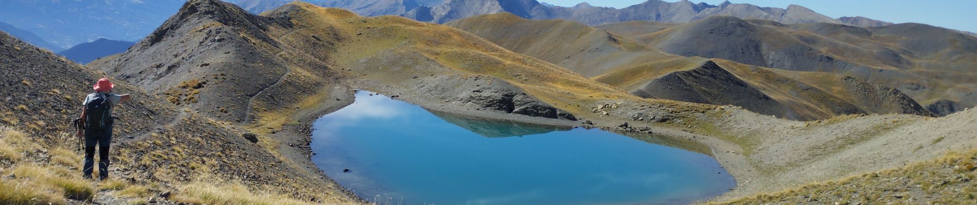 Trail Walking Vars - crête des Couniets, lac de l'étoile  - Photo