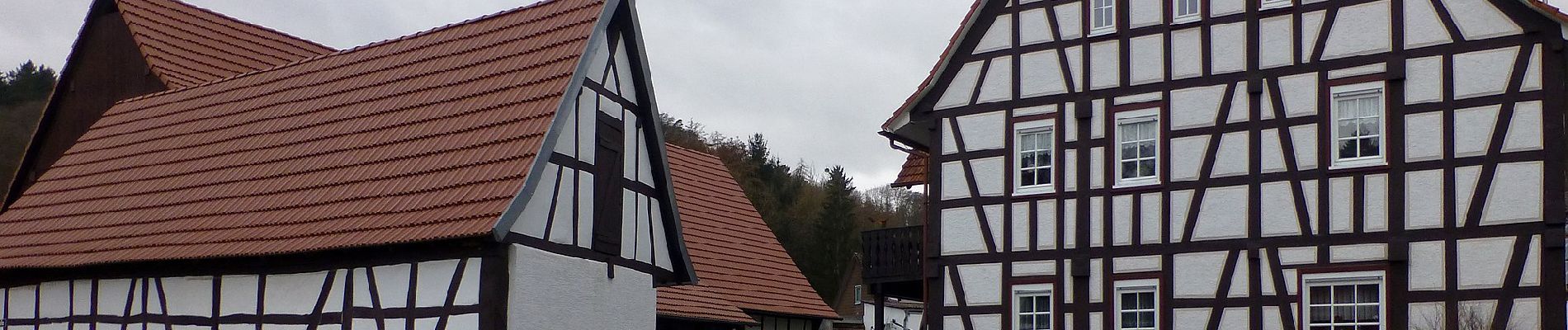 Tour Zu Fuß Rimbach - Rundwanderweg Rimbach Mitlechtern Im Dorf 5: Kreiswald-Weg - Photo