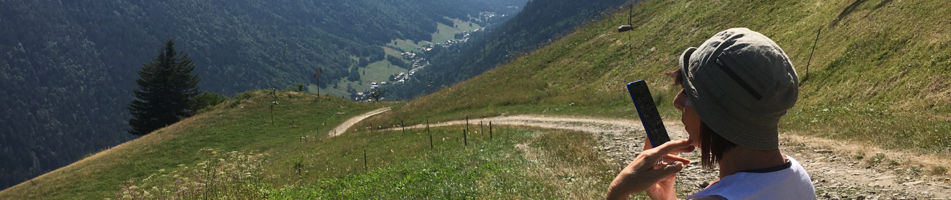 Tour Nordic Walking Morzine - Tour pleney - Photo