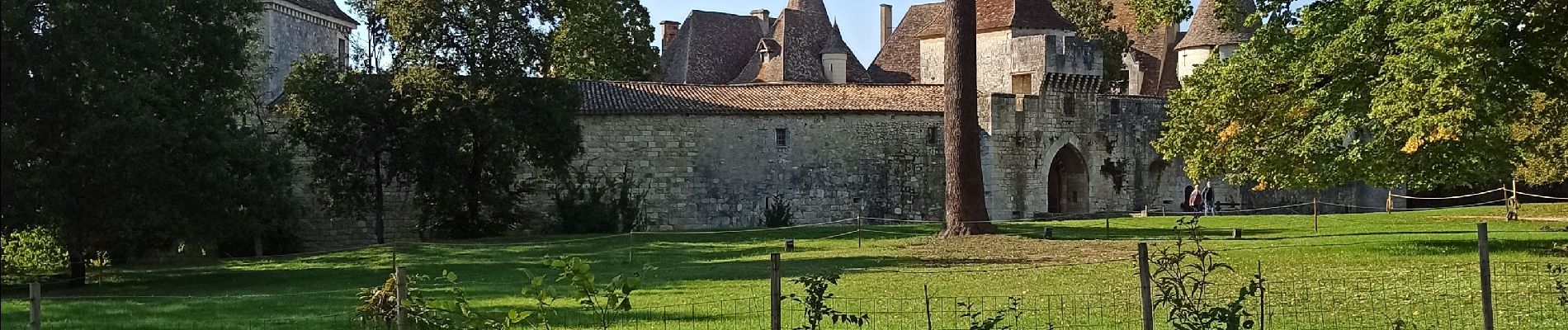 Trail Walking Ribagnac - château de Bridoire - Photo