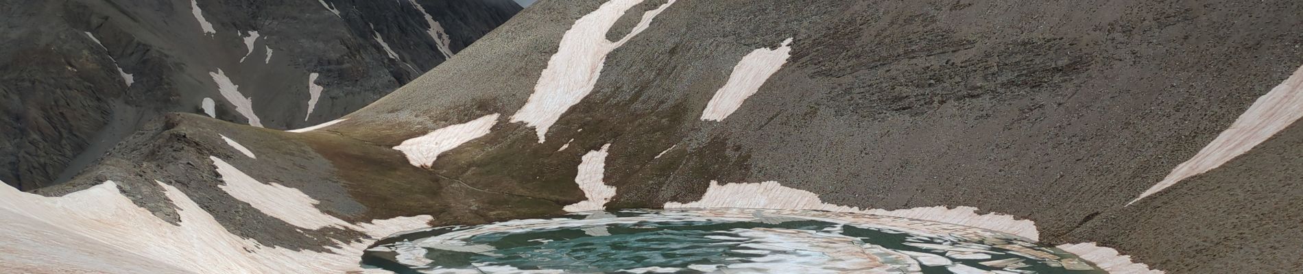 Excursión Senderismo Entraunes - Lac de Cayolles par le pas du lausson. - Photo