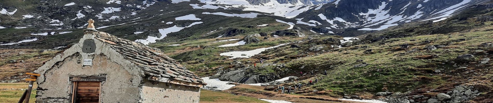 Trail Walking Aussois - Col du Barbier depuis le refuge de la Dent Parrachée - Photo