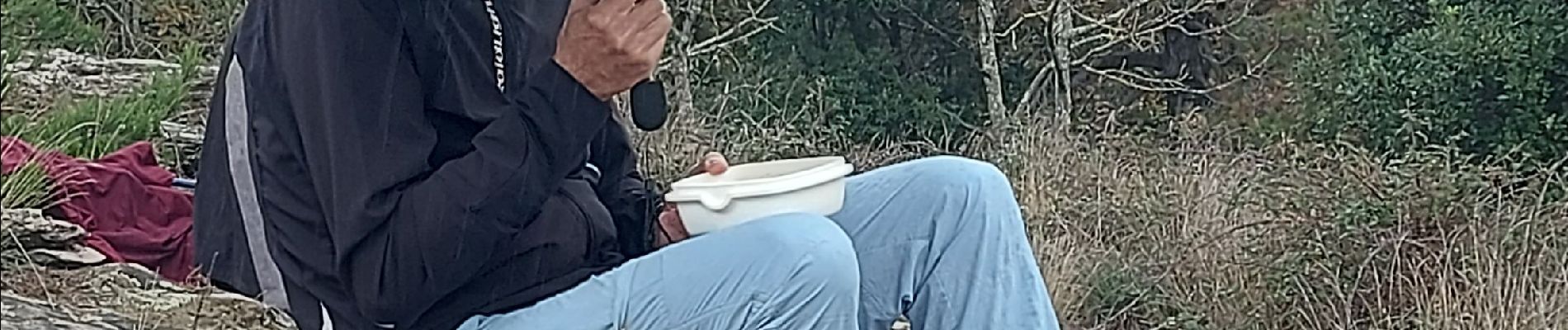 Randonnée Marche Le Poujol-sur-Orb - la forêt des écrivains combattants - Photo