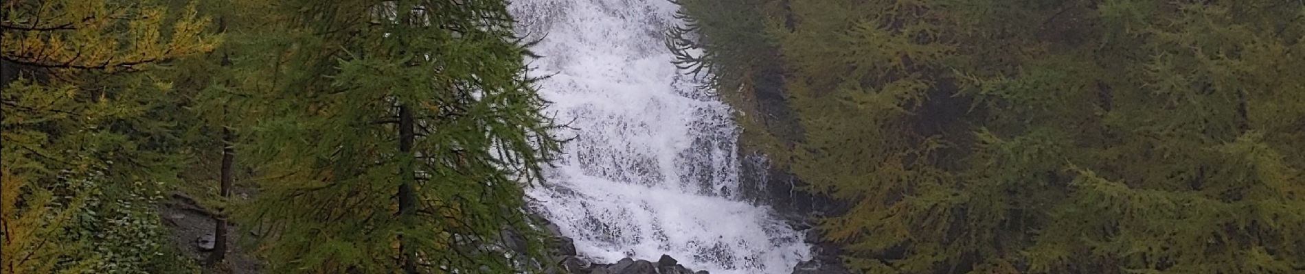 Tocht Stappen Puy-Saint-Vincent - les cascades depuis l'Aigliere 05 10 21 - Photo