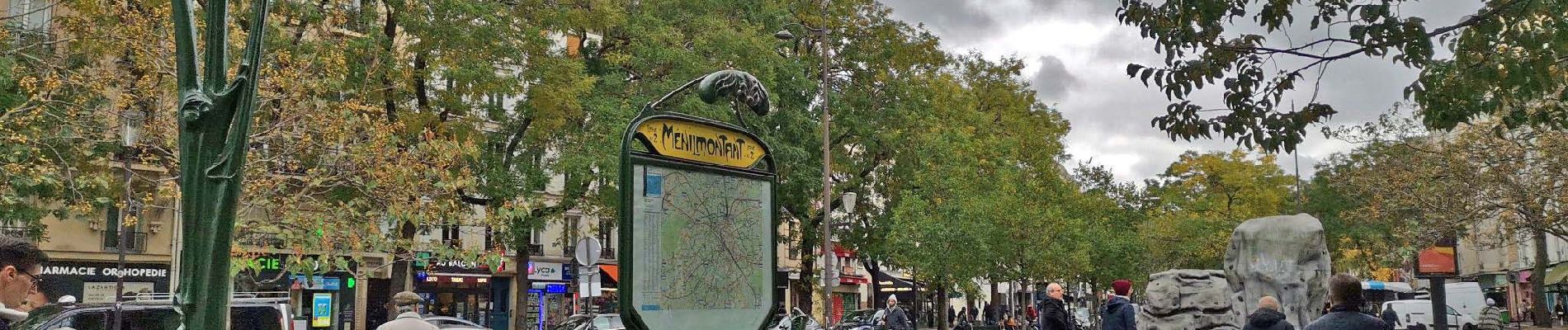 Tour Wandern Paris - DP75-05 De Goncourt à Porte de Bagnolet - Photo