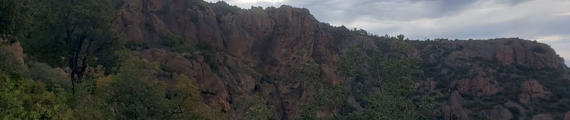 Randonnée Marche Fréjus - Mont Vinaigre réel - Photo