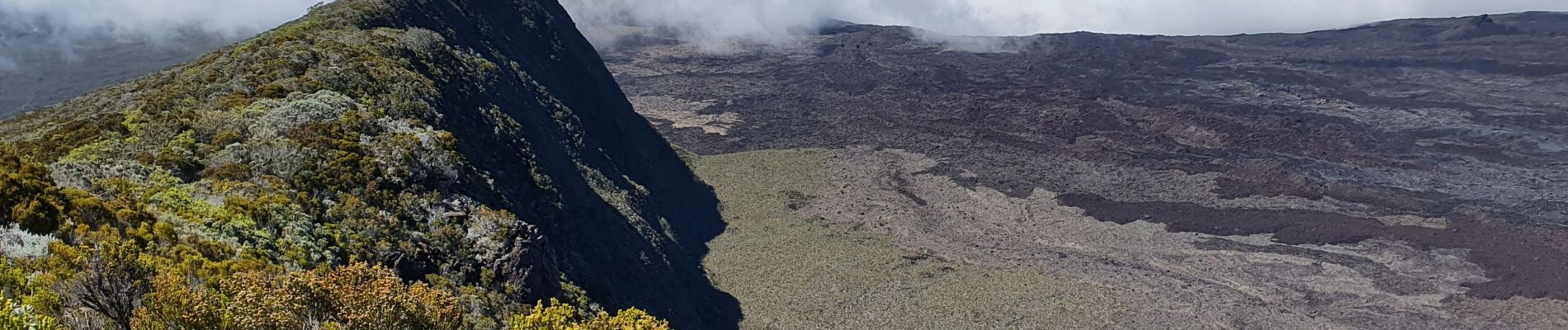 Percorso Marcia Sainte-Rose - Piton de la Fournaise (cratère Dolomieu) - Piton Partage - Photo