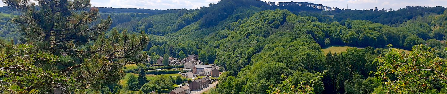 Tocht Stappen Durbuy - Balade à Bomal sur Ourthe - Photo