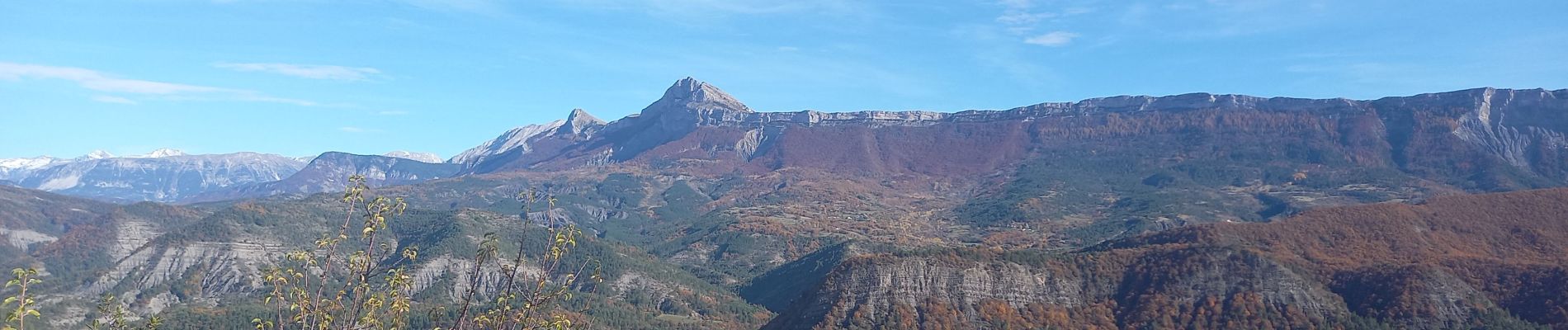 Tour Wandern Digne-les-Bains - Chapelle St Pancrace 18.11.23 - Photo