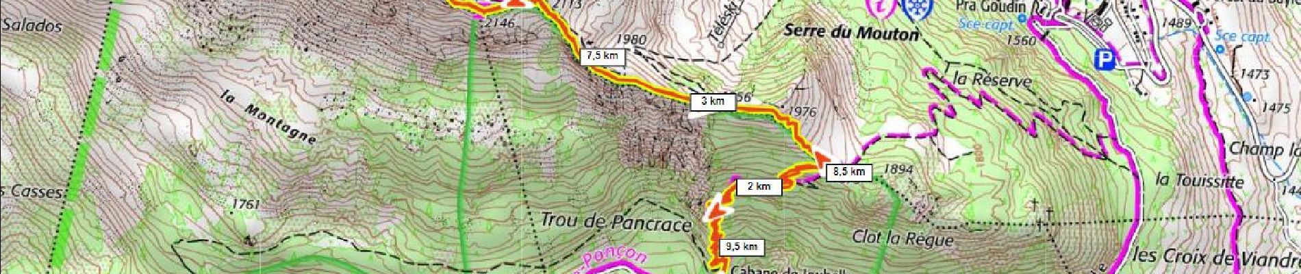 Percorso Marcia Saint-Apollinaire - SityTrail - Sommet Aiguilles Chabrieres - Photo