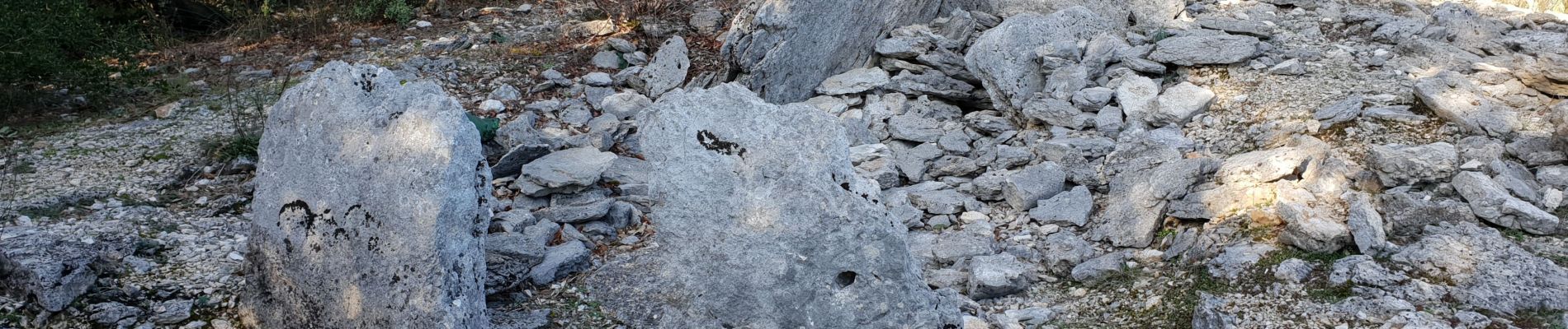 Tour Wandern Saint-Marcel-d'Ardèche - les dolmens - Photo