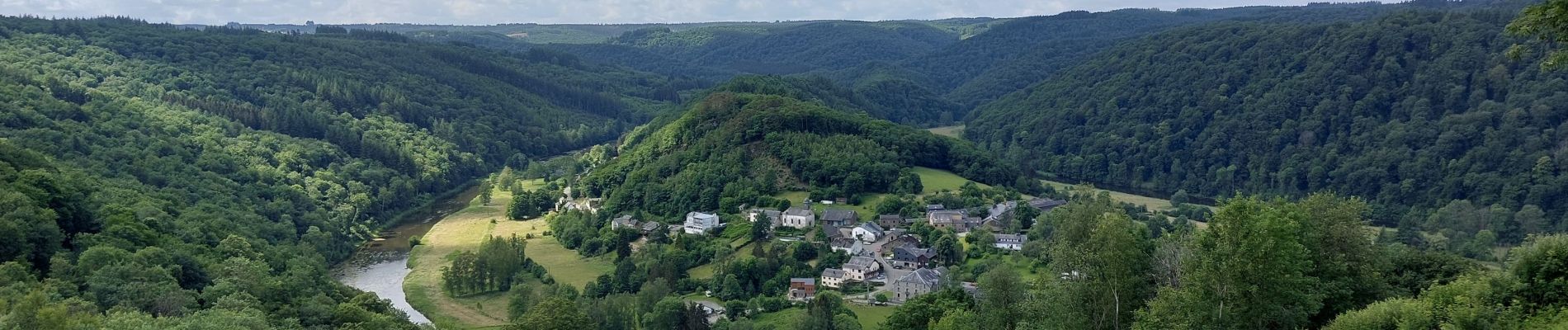 Randonnée Vélo électrique Bouillon - Bouillon. rochehaut corbion - Photo