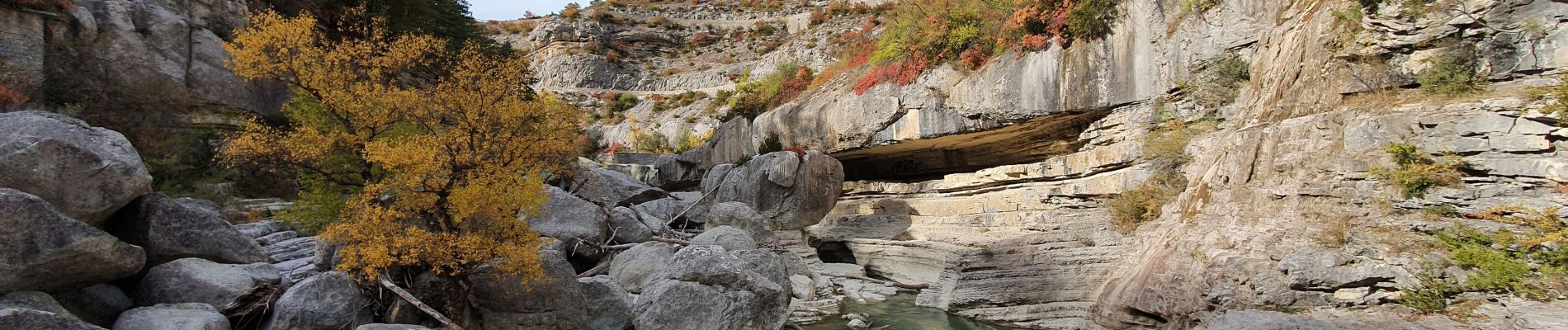 Tocht Stappen Val-Buëch-Méouge - les gorges de la Méouge - Photo