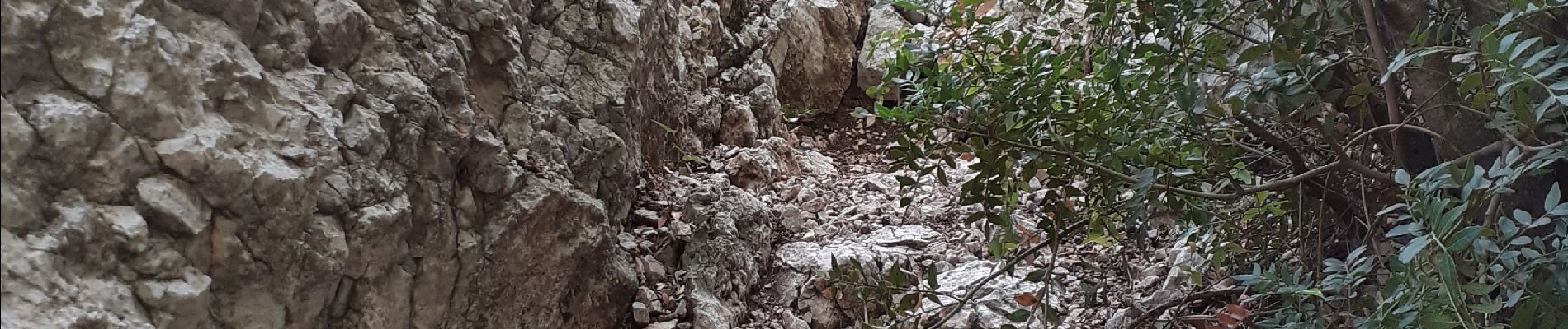 Percorso Marcia Tolone - grotte Chelot et Croupatier - Photo