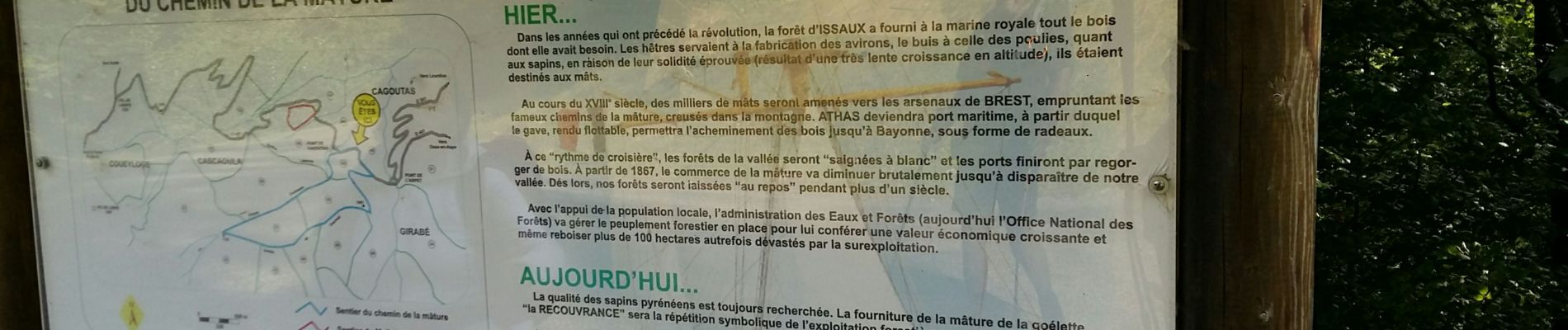 Trail On foot Osse-en-Aspe - LOURDIOS ICHERE chemin de la mâture d issaux  G3 le 11/09/2020 (fait) - Photo