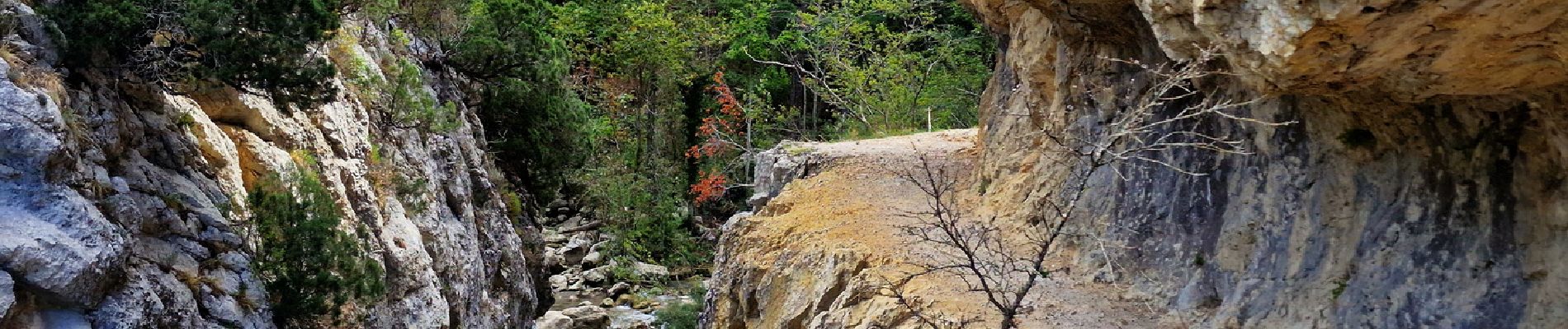 Tocht Stappen Estoublon - Les Gorges de Trévans Via Estoublon - Photo