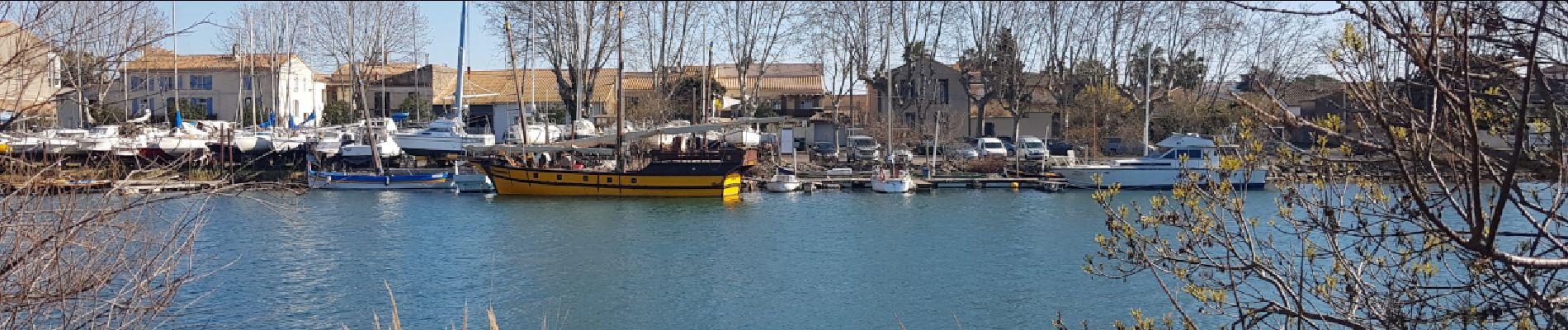 Percorso Camminata nordica Agde - Agde - Grau d'Agde - Etang du Clos de Vias - Photo