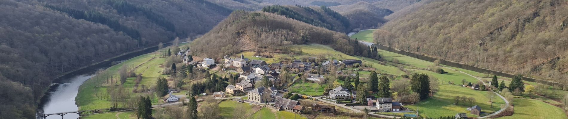 Percorso Marcia Bouillon - Rochehaut-Mouvaize et retour , sur le GR16 - Photo