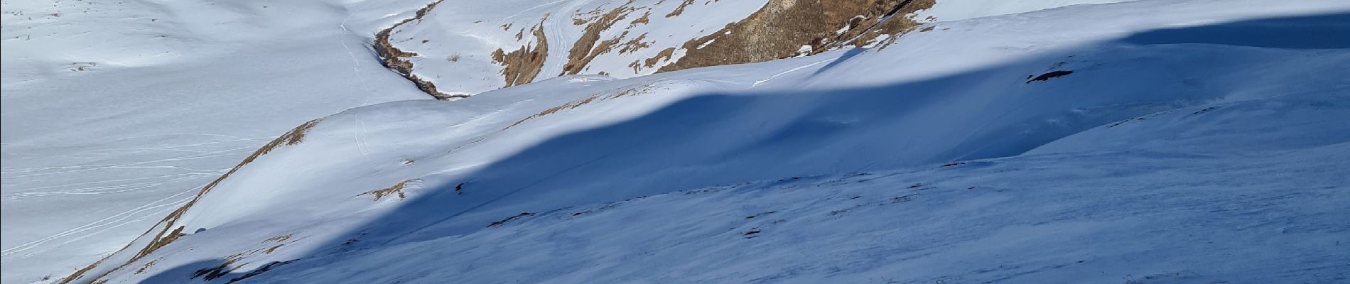 Tour Skiwanderen Molines-en-Queyras - pic des Fonzes ou Foreant - Photo