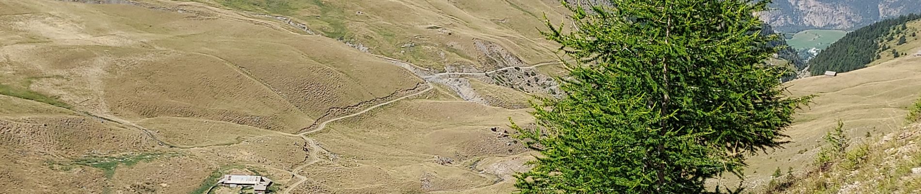 Percorso Marcia Jausiers - Lac des Terres Pleines. Route de la Bonette - Photo