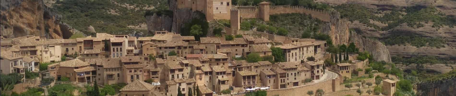 Trail Walking Alquézar - ALQUEZAR boucle par passerelles et abrigo de regacens - Photo