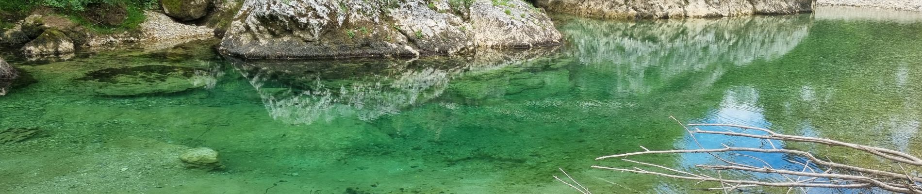 Randonnée A pied Salavas - Salavas, Vallon Pont D'Arc Les bords de l'IBIE - Photo